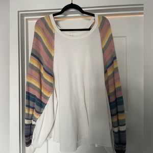 Free People long sleeve tshirt! Excellent condition!
